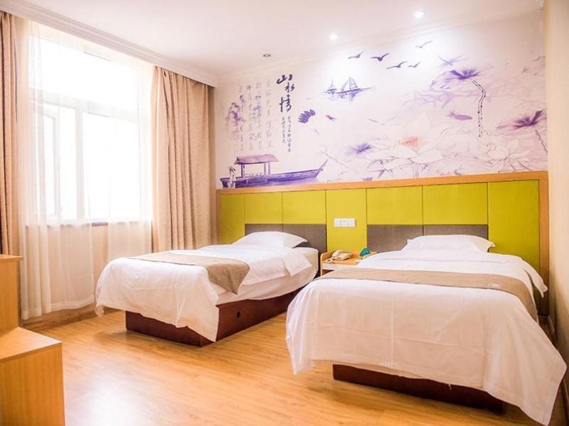 GreenTree Inn Zhejiang Ningbo Exhibition&Centro de Convenciones Bus East Station Express Hotel Exterior foto
