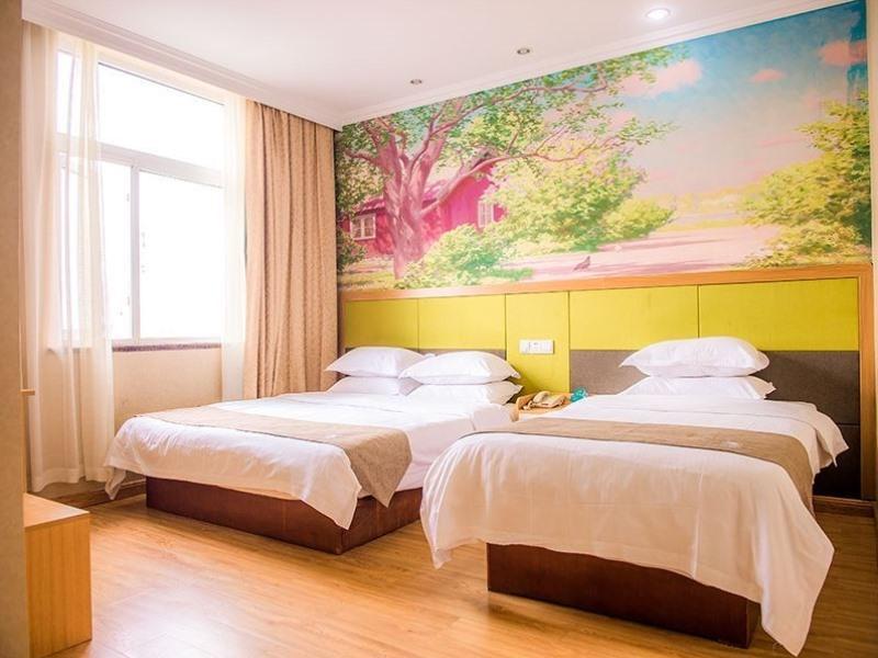 GreenTree Inn Zhejiang Ningbo Exhibition&Centro de Convenciones Bus East Station Express Hotel Exterior foto