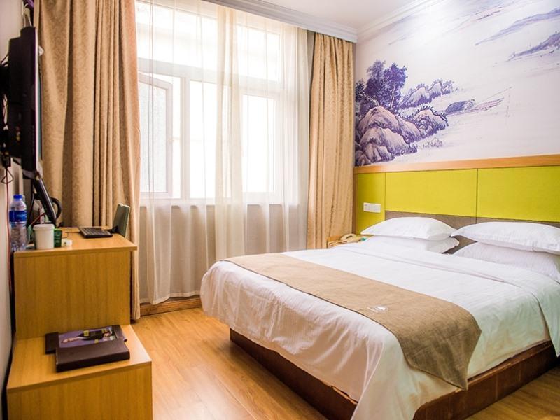 GreenTree Inn Zhejiang Ningbo Exhibition&Centro de Convenciones Bus East Station Express Hotel Exterior foto